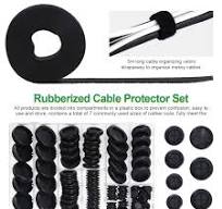 25pcs 20mm Caoutchouc Oeillet Double Face Câble Protecteur Noir Pour  Voiture | EBay