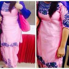 Check spelling or type a new query. Punjabi Suit Of Baby Pink Colour With Unique Embroidary 3 Clothes For Women Pink Suit Indian Fashion