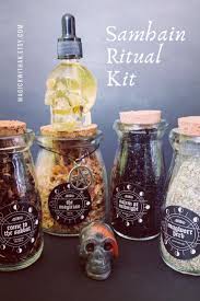 Samhain Spell Kit Ritual Altar Set Witchcraft Supplies Beginner Starter Apothecary Halloween Pagan Ancestor Communication Witchy Decor In 2020 Samhain Samhain Ritual Witchcraft