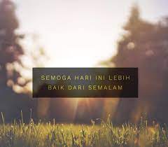 Dia meneruskan harinya dengan semangat perubahan lebih baik pada dirinya. Facebook