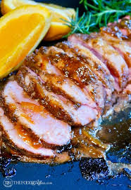 Baked Pork Tenderloin With Herb Orange Marmalade The Foodie Affair Recipe Pork Loin Recipes Baked Pork Tenderloin Baked Pork