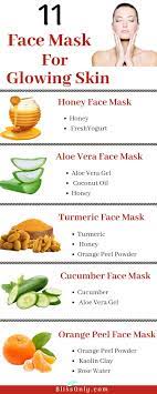 Honey is more known for its moisturizing property but it also hydrates and opens the pores of the skin. 11 Simple Homemade Face Masks For Glowing Skin Blissonly Glowing Skin Mask Face Mask Diy Acne Glowing Skin Diy