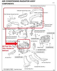 Located on right side of heater housing partially hidden by duct work from blower. 2006 Toyota 4runner Blend Door Actuator Replacement The Door