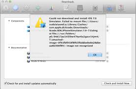 Ios 7 0 Simulator Doesn T Download In Xcode 6 0 1 Stack Overflow