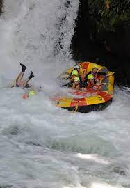 Lots and lots of questions. My Friend Decided To Try White Water Rafting For The First Time At Least They Wore The Correct Shoes Funny