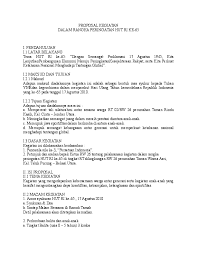 Contoh proposal kegiatan adalah suatu rancangan kegiatan yang berlangsung dalam bentuk tulisan dengan sistematis dan terperinci. Doc Proposal Kegiatan Hmi Muhammad Arief Fadillah Academia Edu