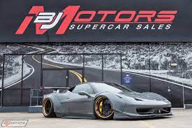 2011 ferrari 458 italia coupe rwddescription: Used 2010 Ferrari 458 Italia Liberty Walk Sema Show 458 For Sale Special Pricing Bj Motors Stock 2a0175288