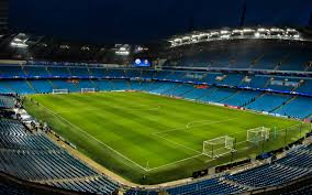 Champions 201718 mobile wallpapers manchester city fc. Download Wallpapers Etihad Stadium Soccer Empty Stadium Manchester City Stadium Football Stadium Manchester City Fc English Stadiums For Desktop With Resolution 1920x1200 High Quality Hd Pictures Wallpapers