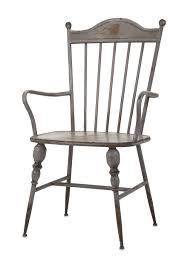 • ash and oak steam bent parts • ash turnings • pine seat • choose traditional or contemporary legs • choose proud or flush spindles. August Grove Petrus Metal Windsor Back Arm Chair In Distressed Gray Wayfair