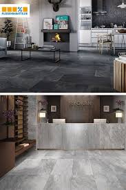 Cerdomus Oxidia Dark Grey Bodenfliese 60x120cm 68874 R9a In 2020 Bodenfliese Fliesen Wohnzimmer Steinoptik