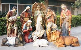 12 Piece Indoor Or Outdoor Nativity Set