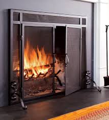 steel flat guard fire screen hearth fireplace screens with doors fireplace doors fireplace screens