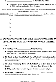 Dudes can be effing weird when in comes to head. 7 Basic Needs Of A Wife Pdf Free Download