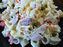 Mely S Kitchen Chicken Macaroni Salad Chicken Macaroni Salad Macaroni Salad Workout Food
