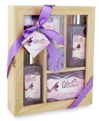 Alibaba.com offers 2,227 lavender bathroom set products. Spa Gift Basket With Sensual Lavender Fragrance Bath Set Includes Sh Giftsational