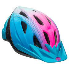 Bell Banter Traveler Youth Bike Helmet Blue Pink In 2021 Bike Helmet Daytime Style Helmet