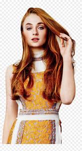 It looks like she has blonde roots. Sophie Turner Clipart Sophie Turner Red Hair Photoshoot Png Download 1767767 Pikpng