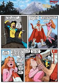 Atom Eve wants to fill her pussy with Invincibles big cock XXX