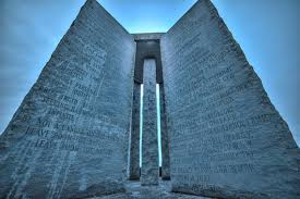 Image result for Georgia Guidestones