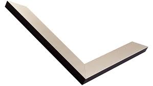 Order your gold frames for art, canvas, posters, or photos, and enjoy our fantastic diy prices. Champagne Pale Gold Black Edge Wood Fine Texture 23mm Custom Picture Frame Mlda471 Eframe