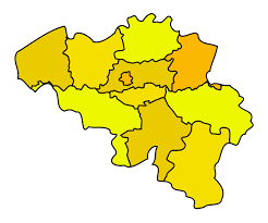 Carte administrative des provinces belge et de leur capitale régionale: File Provinces De Belgique Sans Noms Svg Wikimedia Commons
