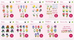The floral swag has 5 variations. Animal Crossing Flower Collection Xstitch Patterns By Pinkythepink On Deviantart