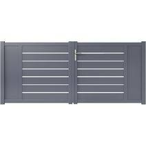 Portail Battant Aluminium Catane Portail Catane Panier
