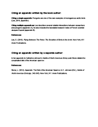 Mind maps and on.i need the reference to only. 4 Ways To Cite An Appendix Wikihow