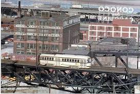 Enjoy a visit to the doc's caboose building while you're in the west bottoms! 8th Street El In West Bottoms C 1953 Kansas City Downtown Kansas City Missouri City Pictures