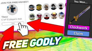 Large selection of murder mystery games for all ages and group sizes This Lobby Gives Free Godly Knives Murder Mystery 2 Youtube