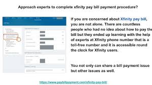 Xfinity Pay Bill Comcast Bill Payment Paying Bills Bills Xfinity