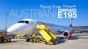 Addon aircraft for microsoft's flight simulator 2004 • embraer 195 rollout • azul • royal jordanian airlines • windrose. Trip Report Embraer 195 Austrian Airlines Vie Arn Youtube