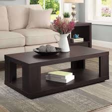4.5 out of 5 stars 29. Better Homes Gardens Steele Coffee Table With Spacious Lower Shelf Espresso Finish Walmart Com Walmart Com