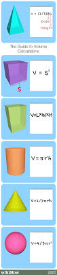 Calculate Volume Homeschool Math Middle School Math Gre Math