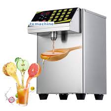 We carry whipped cream dispensers that are perfect for coffee shops that serve mixed coffee beverages with sweet toppings. Amazon Com Automatic Fructose Quantify Machine Sugar Dispenser Juice Fructose Quantifier Machine For Coffee Shop Milk Tea Shop Western Restaurant With Clear Panel 9l 16 Key Stainless Steel 110v 60hz Grocery Gourmet Food