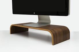 Make a diy computer monitor riser stand. Monitor Stand Monitor Riser Computer Monitor Stand Wooden Etsy In 2021 Monitor Stand Monitor Riser Imac Stand