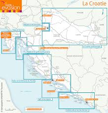 Carte croatie avec les régions (comitats). Carte De La Croatie Le Blog Evasion