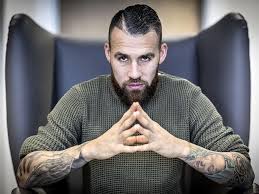 It is ok to ask otamendi what his tattoos mean: Nicolas Otamendi Manchester City Defender Set To Give Everton Knockout Blow Beard Tattoo Manchester City Everton