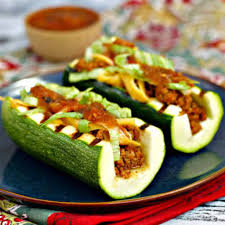 Have you ever heard of zucchini boats? Taco Zucchini Boats Recipe Everyday Southwest