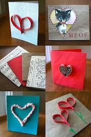 My favorite tip for this card is to cut your heart doilies in half, turn the top half upside down and tape underneath a piece of card stock so that you have doily edging! Ideas For Making Valentine Cards From Recycled Materials Valentines Cards Homemade Valentine Cards Valentine S Cards For Kids