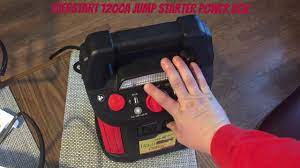 You can also use this product as an air inflation device or power inverter. Everstart 1200 Peak Amp Jump Box Starter W Air Compression Charging Station Review Youtube