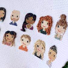Check out all the designs in this category. Stitch People Yes There Is A Tutorial For Realistic Hair Facebook