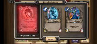 Are wild, which means their cards can't be used in standard play. I Ve Started Playing Hearthstone For Like 2 Weeks So I M Pretty New So I Ask Before The Update I Can Use This Card Life Drinker But Now It Says That I Have