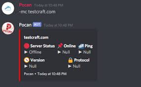 Come list your server, or find discord servers to join on the oldest server listing for discord! Minecraft Server Status Check Every Minecraft Server Status With Your Discord Bot Spigotmc High Performance Minecraft