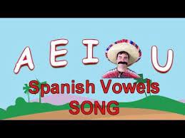 Spanish Vowels Sing Along Song To The Tune Of B I N G O Youtube Spanish Learning Songs School Songs Sing Along Songs