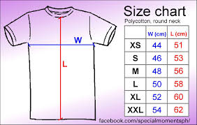 Softex T Shirt Size Chart Coolmine Community School