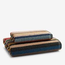 Salbakos luxury turkish cotton bath towels 12. Textured Striped Bath Towels The Company Store