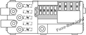 2.single starter relay car starter wiring diagram. Fuse Box Diagram Mercedes Benz M Class W164 2006 2011