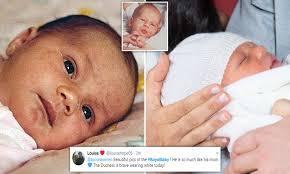 Archie could be the first royal baby to be raised in africa. Royal Baby Fans Go Wild Over First Picture Of Baby Sussex Daily Mail Online