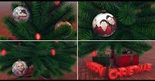 Christmas Tree With Photos After Effects Template Christmas Photos 3d Christmas Tree Christmas